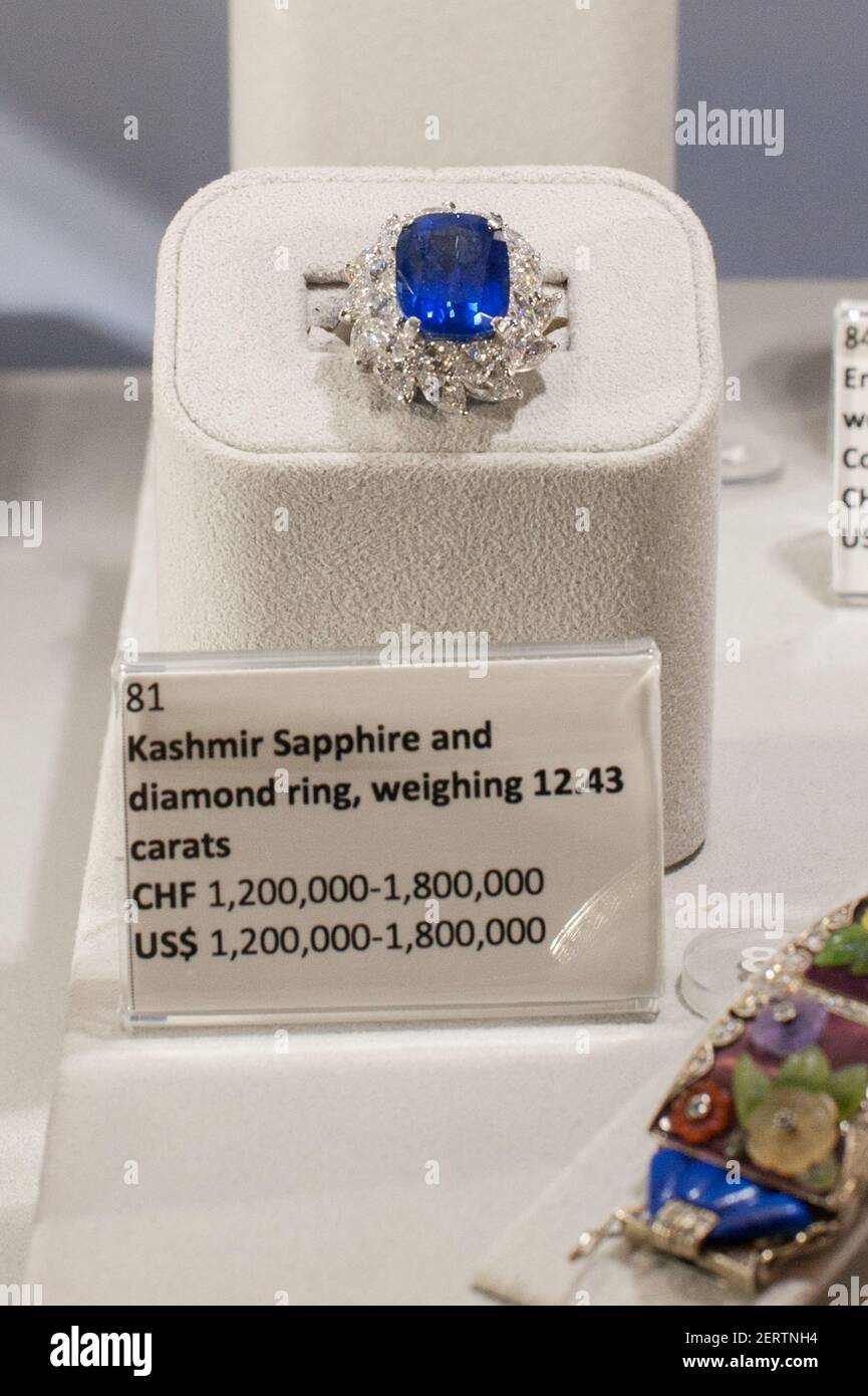 The beauty of the Kashmir sapphire – London DE