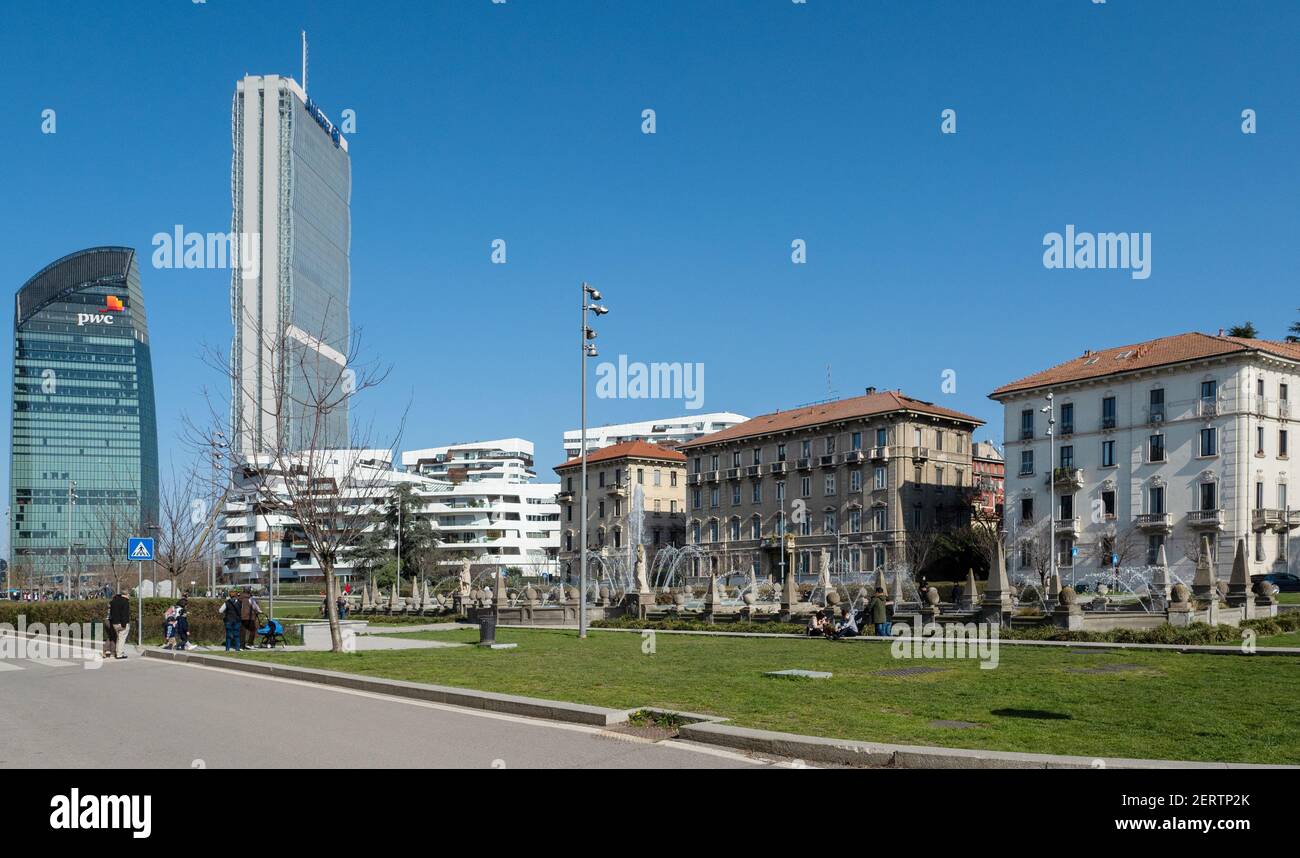 Citylife district hires stock photography and images Alamy