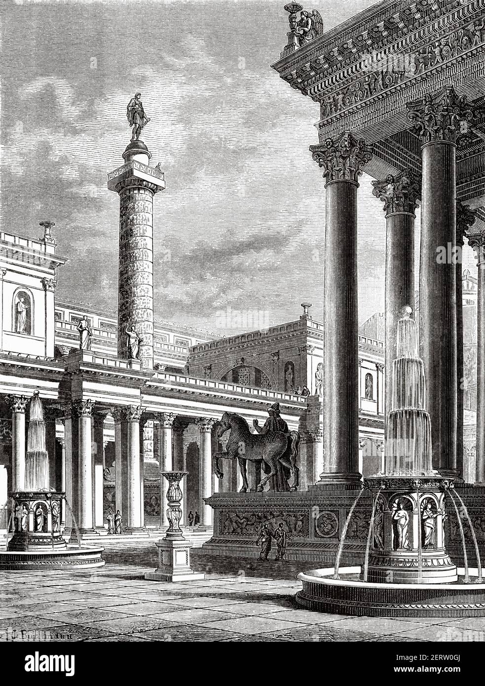Ancient roman columns types