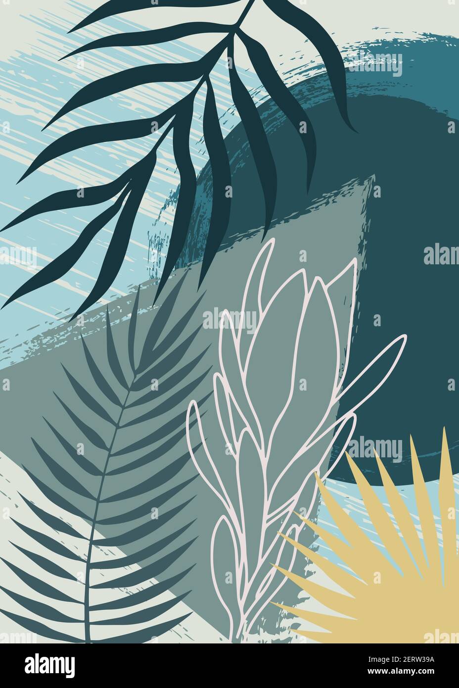 Modern universal template. Suitable for posters, greeting and holiday