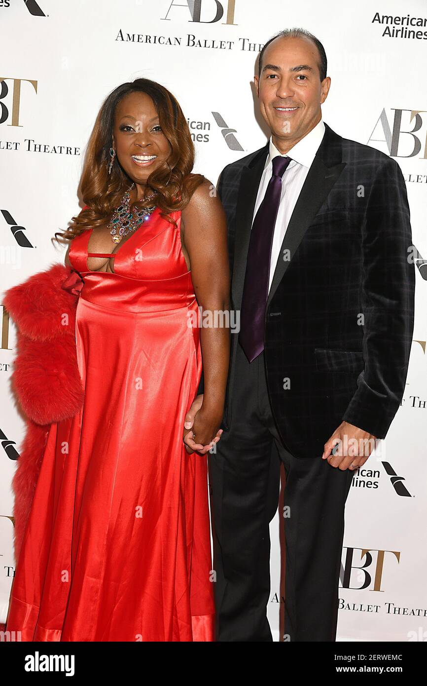 Star Jones and husband Ricardo Lugo attends the American Ballet Theatre