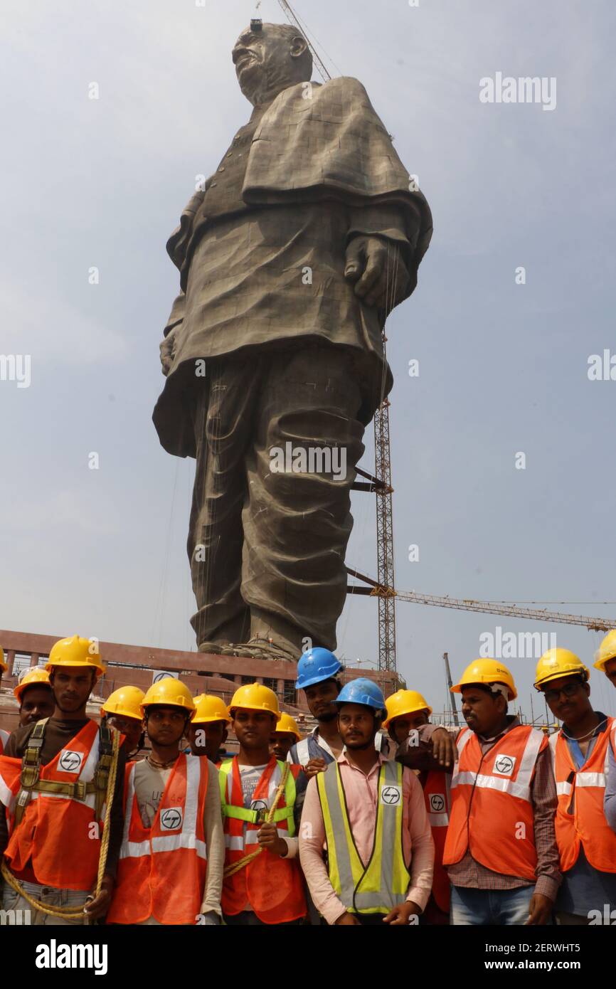 Statue Of Unity Construction