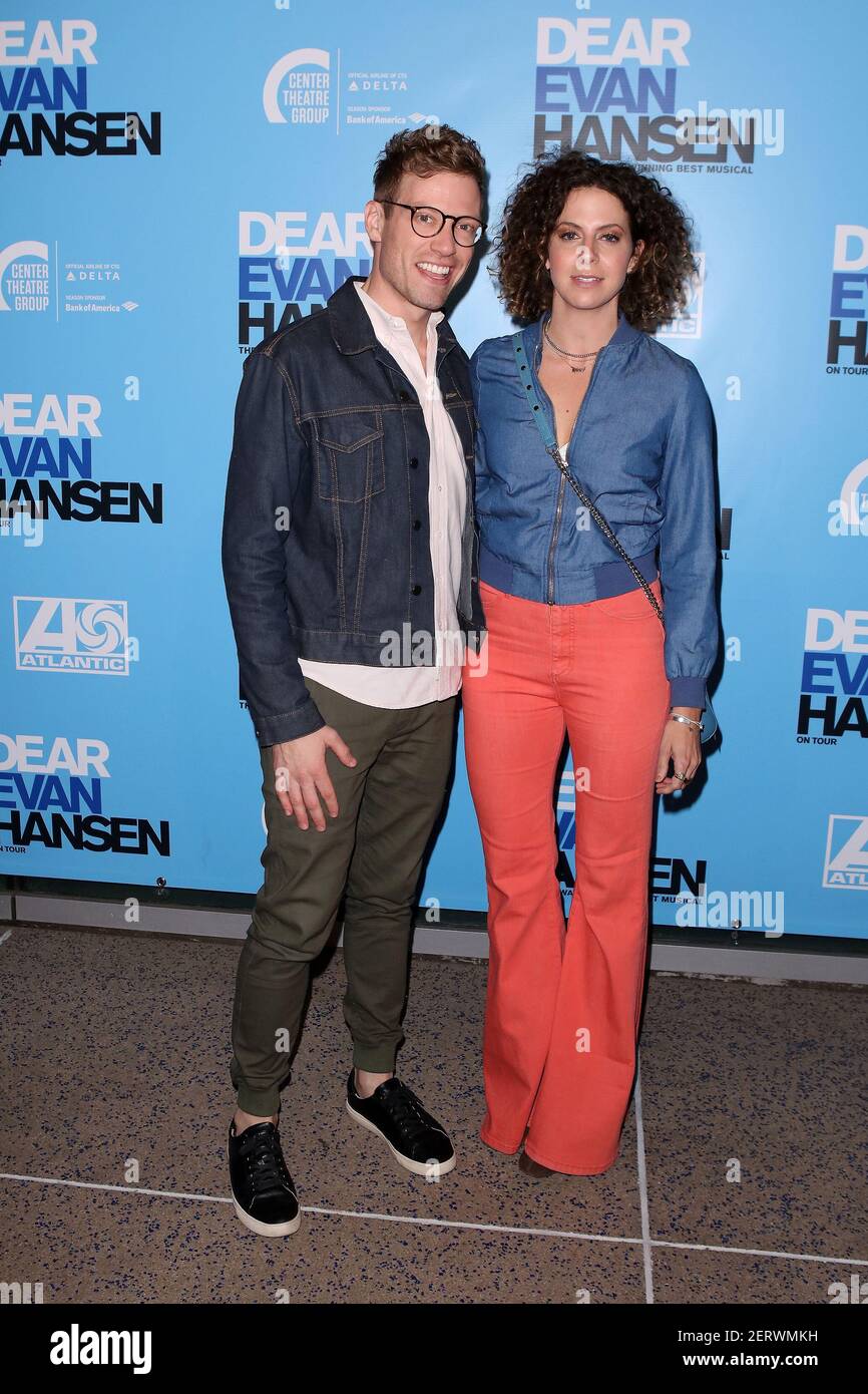 Barrett Foa attends the Los Angeles Opening Night of musical 'Dear Evan Hansen' held at the Ahmanson Theatre on October 19, 2018 in Los Angeles, California, United States. (Photo by Art Garcia/Sipa USA) Stock Photo