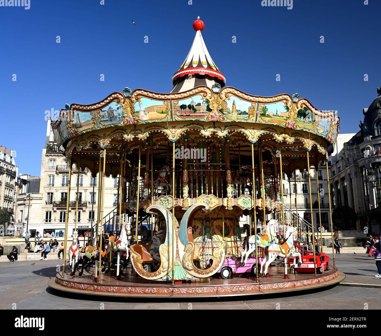 Roundabout in playground hi-res stock photography and images - Page 10 -  Alamy