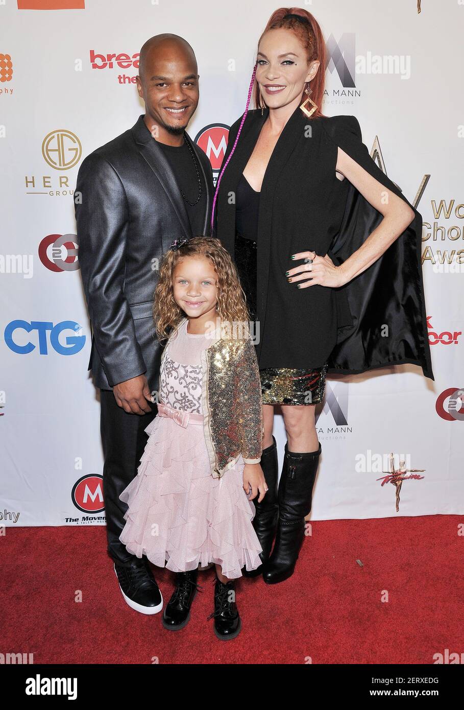 Whitaker Rose (L-R) Kevin Whitaker, Keala Rose and Carmit Bachar at the 8th Annual ...