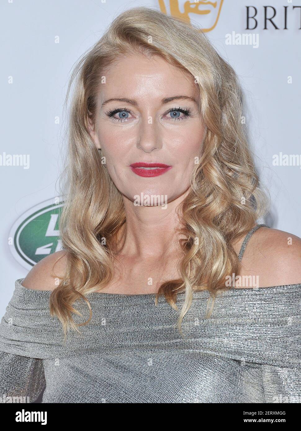 Louise Lombard arrives at the 2018 British Academy Britannia Awards