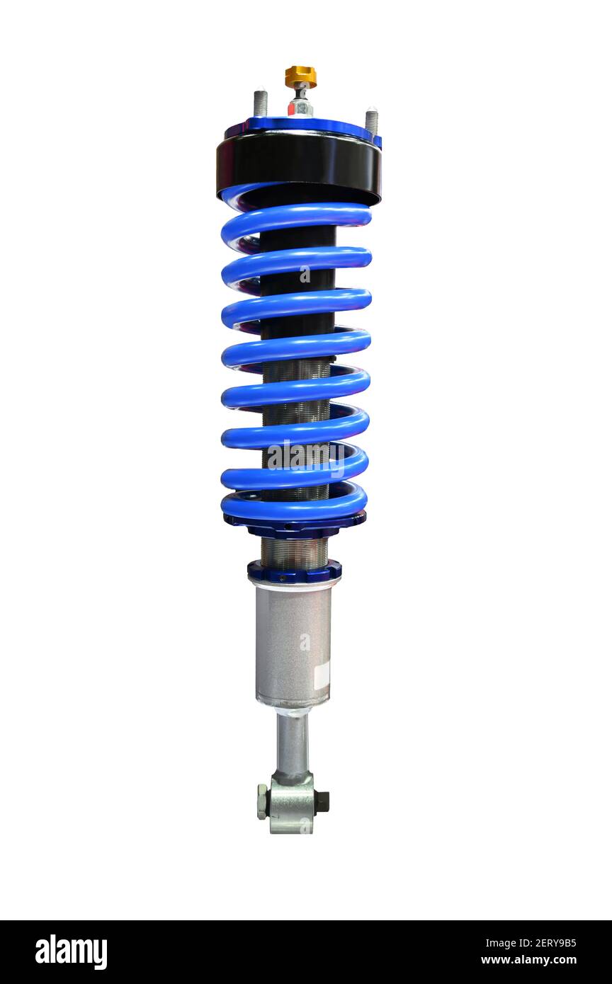 Shock absorber spring hi-res stock photography and images - Alamy