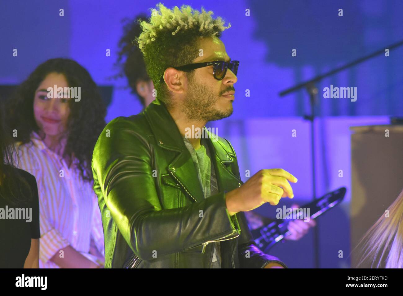 Kalimba performs during his 'Somos Muchos y Venimos Todos tour rehearsel at  AH&C Forum on October 30, 2018 in Mexico City, Mexico (Photo by Carlos  Tischler/Sipa USA Stock Photo - Alamy