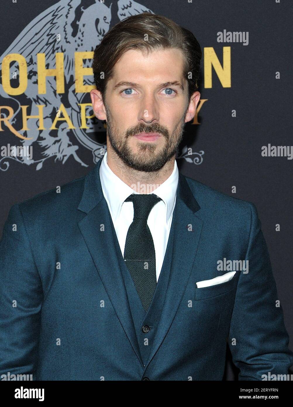 Actor Gwilym Lee attends the NY special screening of Bohemian Rhapsody ...