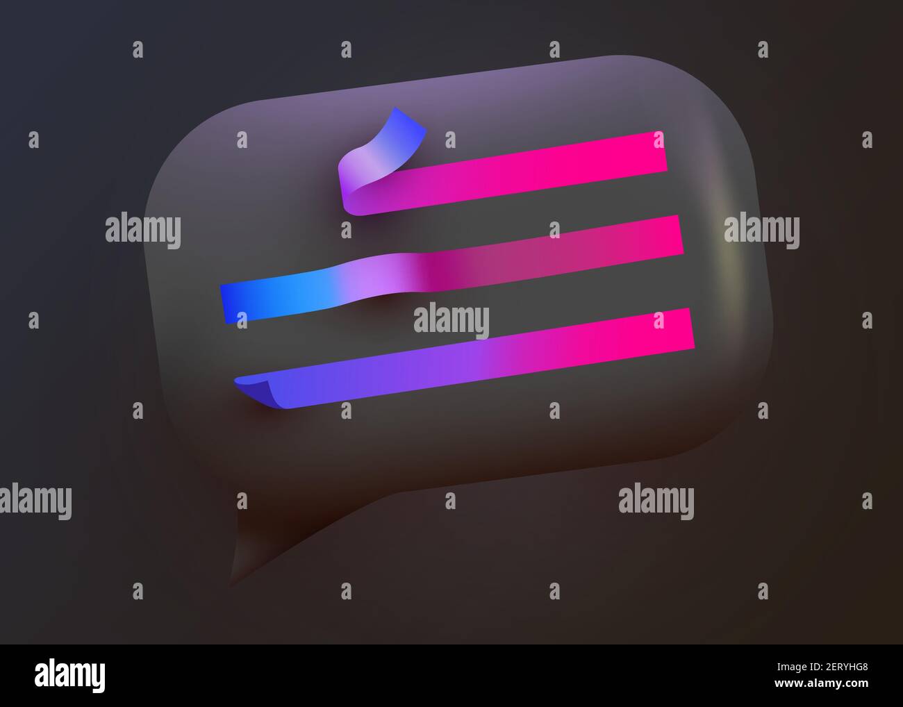 Speech bubble illustration Stock Vector Images - Alamy