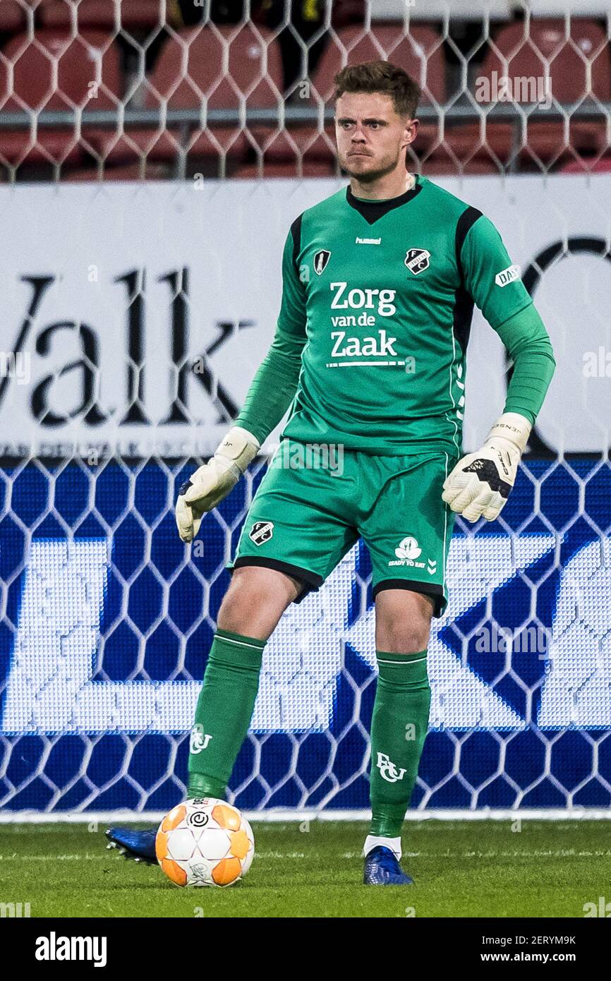 UTRECHT, FC Utrecht - ASWH 5-1, voetbal, KNVB Beker, season 2018-2019,  31-10-2018, Stadium Galgenwaard, FC Utrecht goalkeeper David Jensen (Photo  by Pro Shots/Sipa USA Stock Photo - Alamy