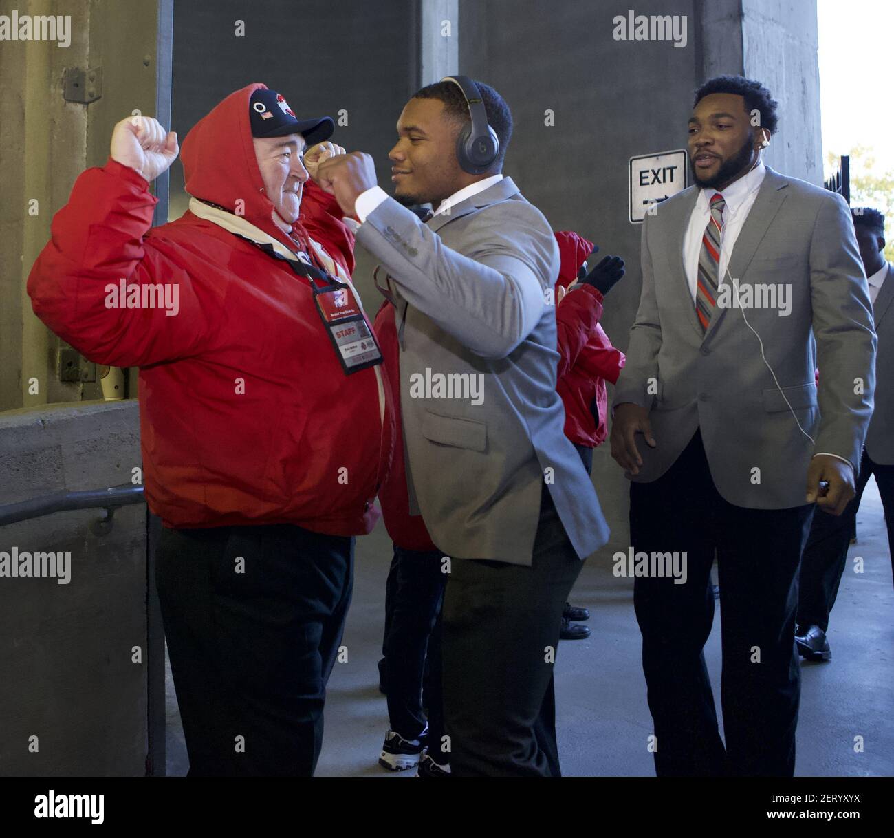 November 3, 2018 Ohio State Buckeyes running back J.K. Dobbins (2