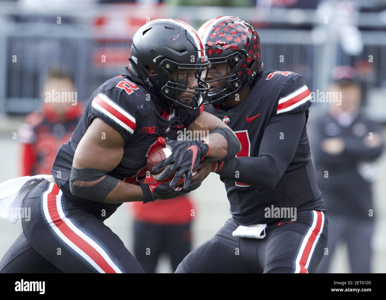 November 3, 2018 Ohio State Buckeyes running back J.K. Dobbins (2
