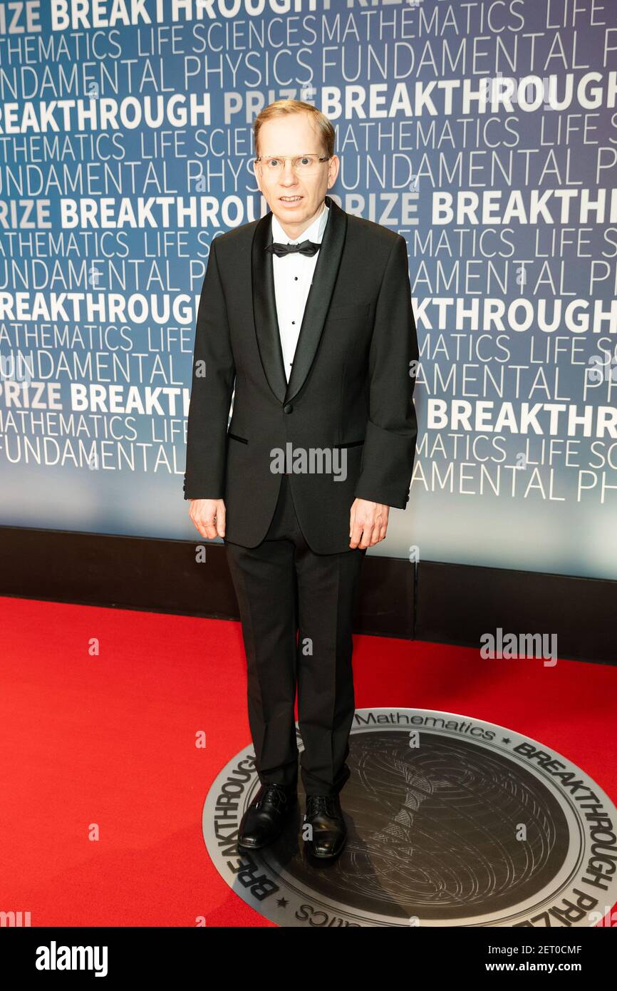 Dr. Vincent Lafforgue attends 7th Annual Breakthrough Prize Ceremony on ...