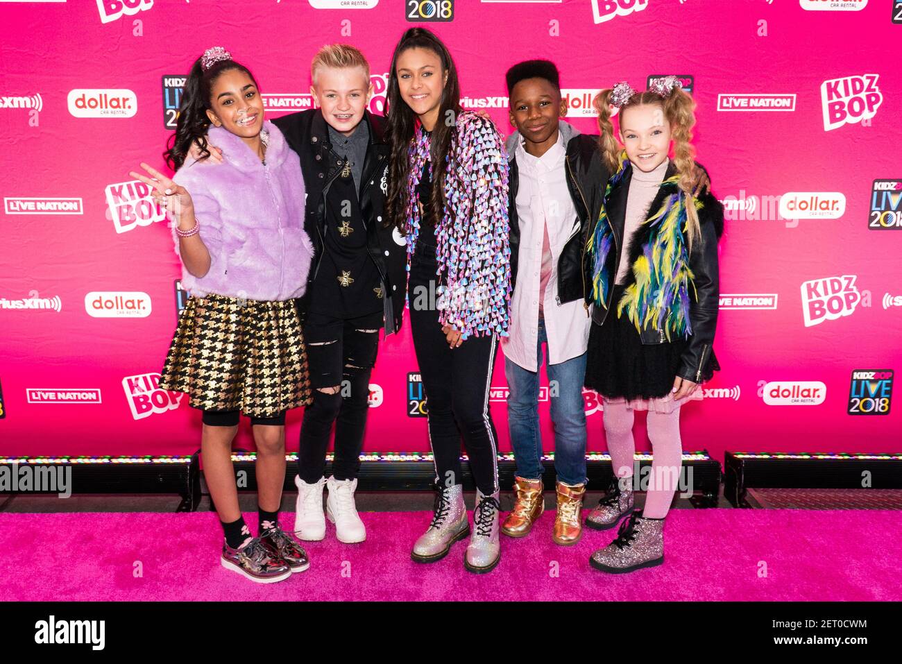 Lois, Max, Twinkle, Ashton and Mia attends the KIDZ BOP Pink