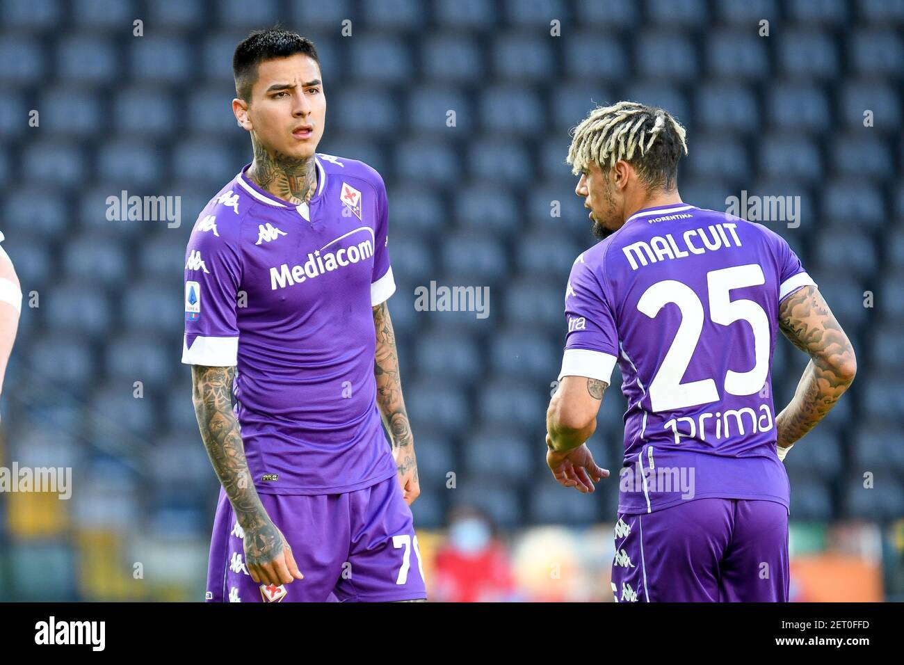 Erick Pulgar Fiorentina Portrait During Udinese Calcio Vs Acf