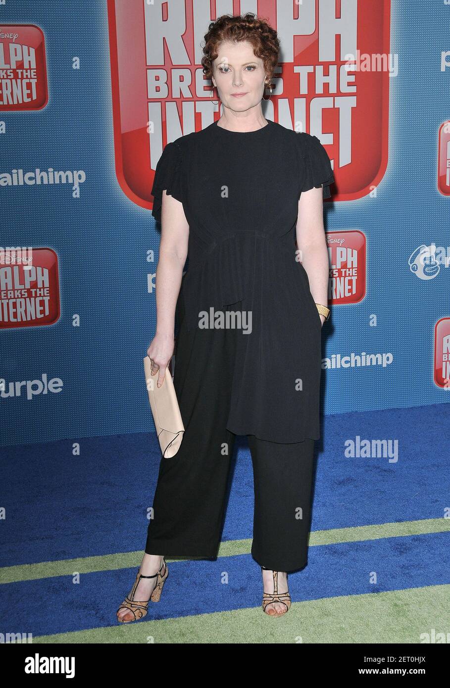 Rebecca Wisocky arrives at the Walt Disney Animation Studios' "Ralph