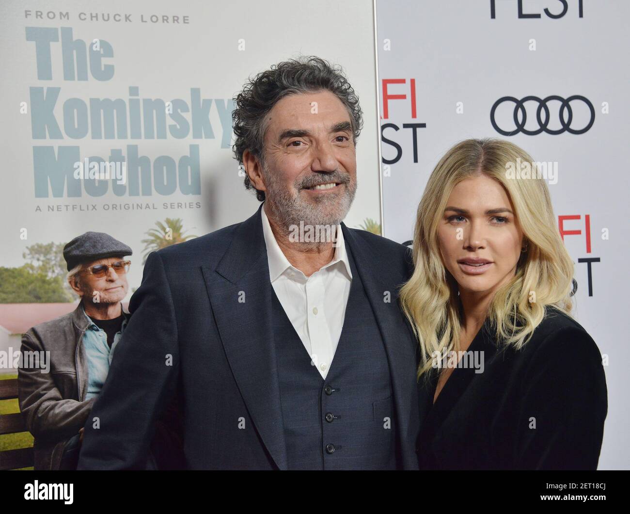 (L-R) Chuck Lorre and Arielle Mandelson at the AFI FEST 2018 - "The