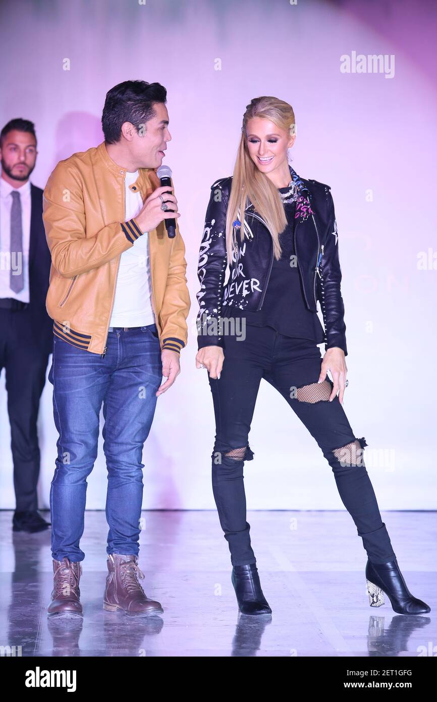 Paris Hilton Launch her new Clothes and Shoes Collection by Price Shoes at Price  Shoes Arco Norte on November 11, 2018 in Mexico City, Mexico (Photo by  Carlos Tischler/Sipa USA Stock Photo -
