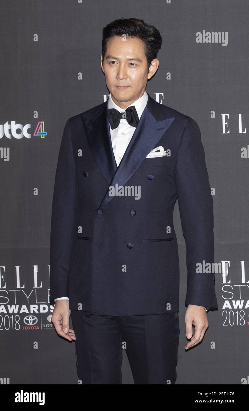 12 November 2018 - Seoul, South Korea : South Korean actor Lee Jung-jae ...