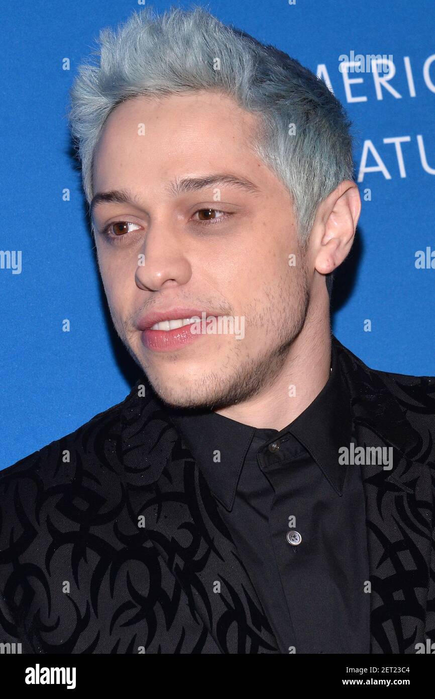 Comedian Pete Davidson attends the American Museum of Natural History