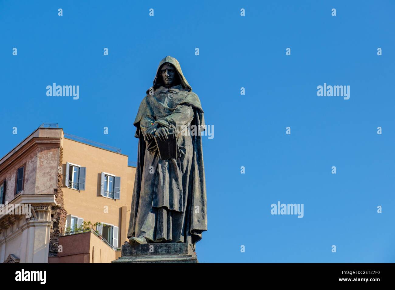 Statue of Giordano Bruno, by Ettore Ferrari, Campo de' Fiori square