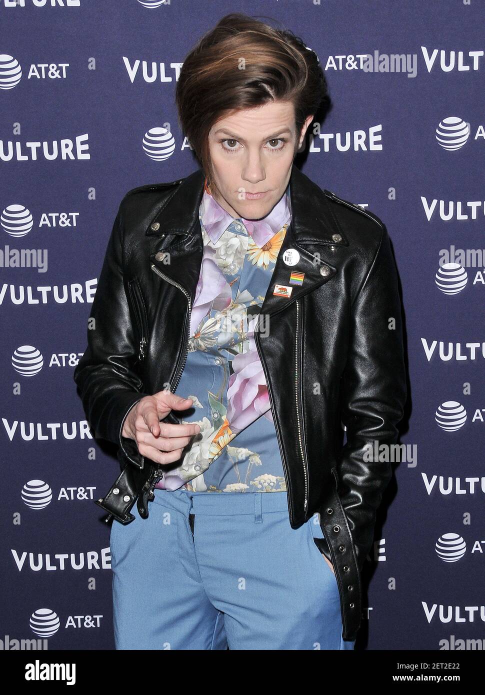 Cameron Esposito at the 2018 Vulture Festival Los Angeles - Day 2 held