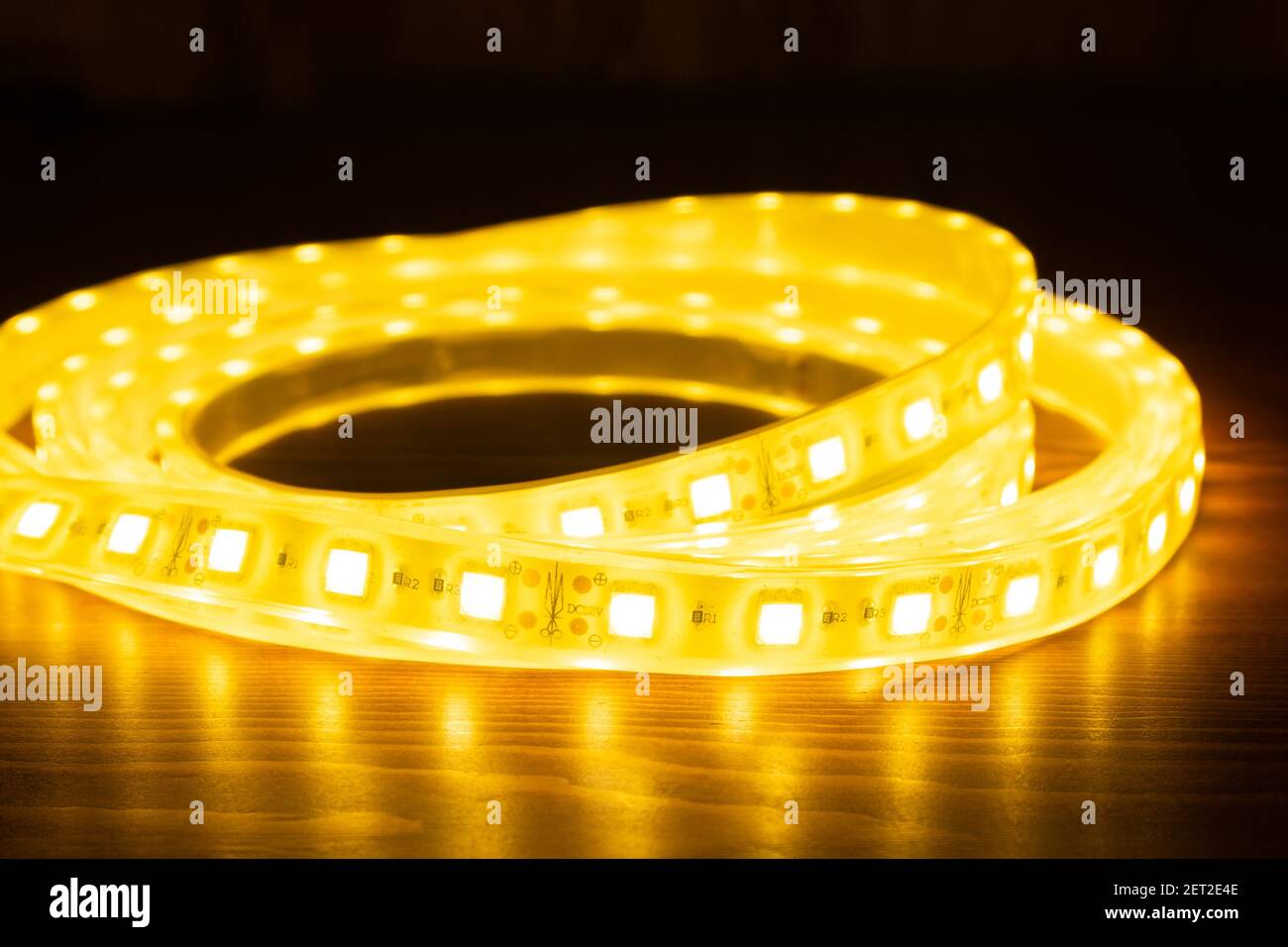 LED Strip Light,decorative diode lighting Stock Photo Alamy
