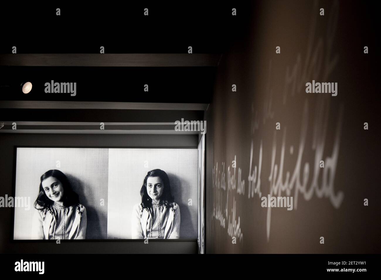 The renovated Anne Frank House Museum in Amsterdam on Nov. 21, 2018. The museum built around a