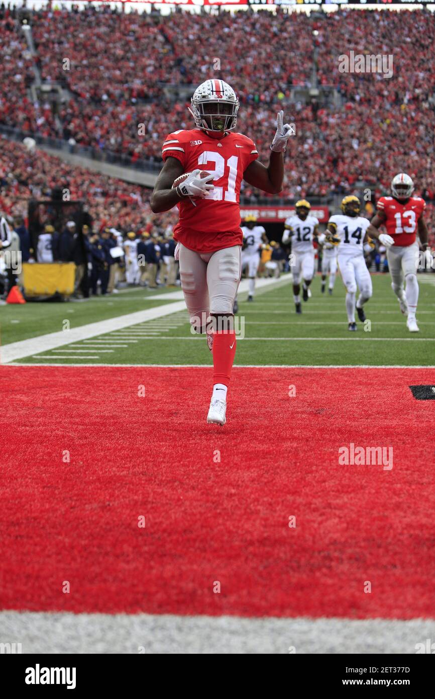 November 24, 2018: Ohio State Buckeyes wide receiver Parris