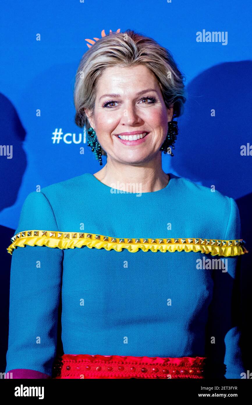 Queen Maxima at the presentation of the Prins Bernhard Cultuurfonds ...