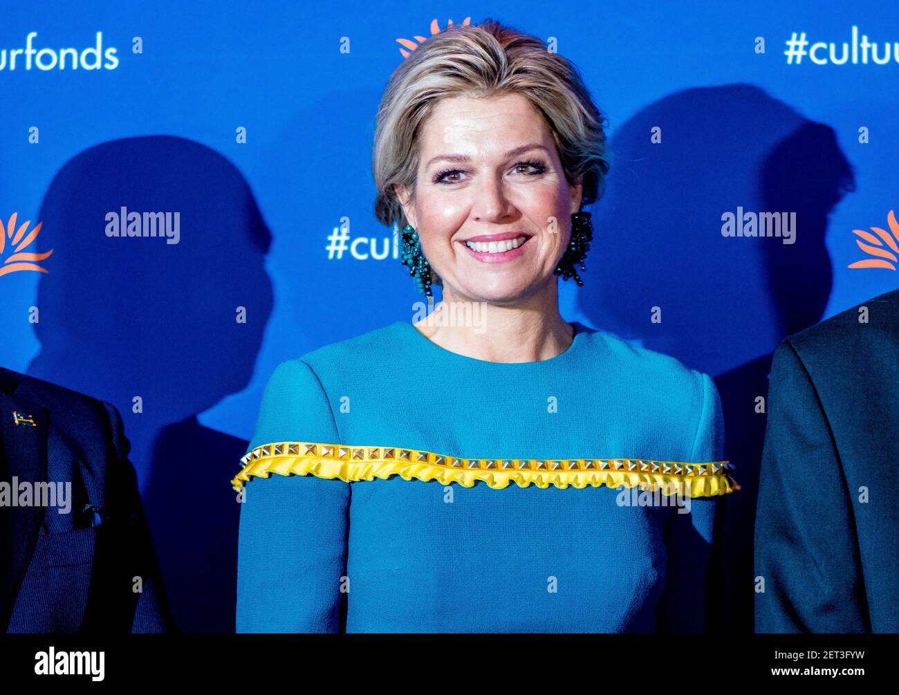 Queen Maxima at the presentation of the Prins Bernhard Cultuurfonds ...