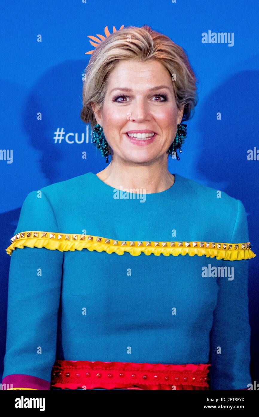 Queen Maxima at the presentation of the Prins Bernhard Cultuurfonds ...