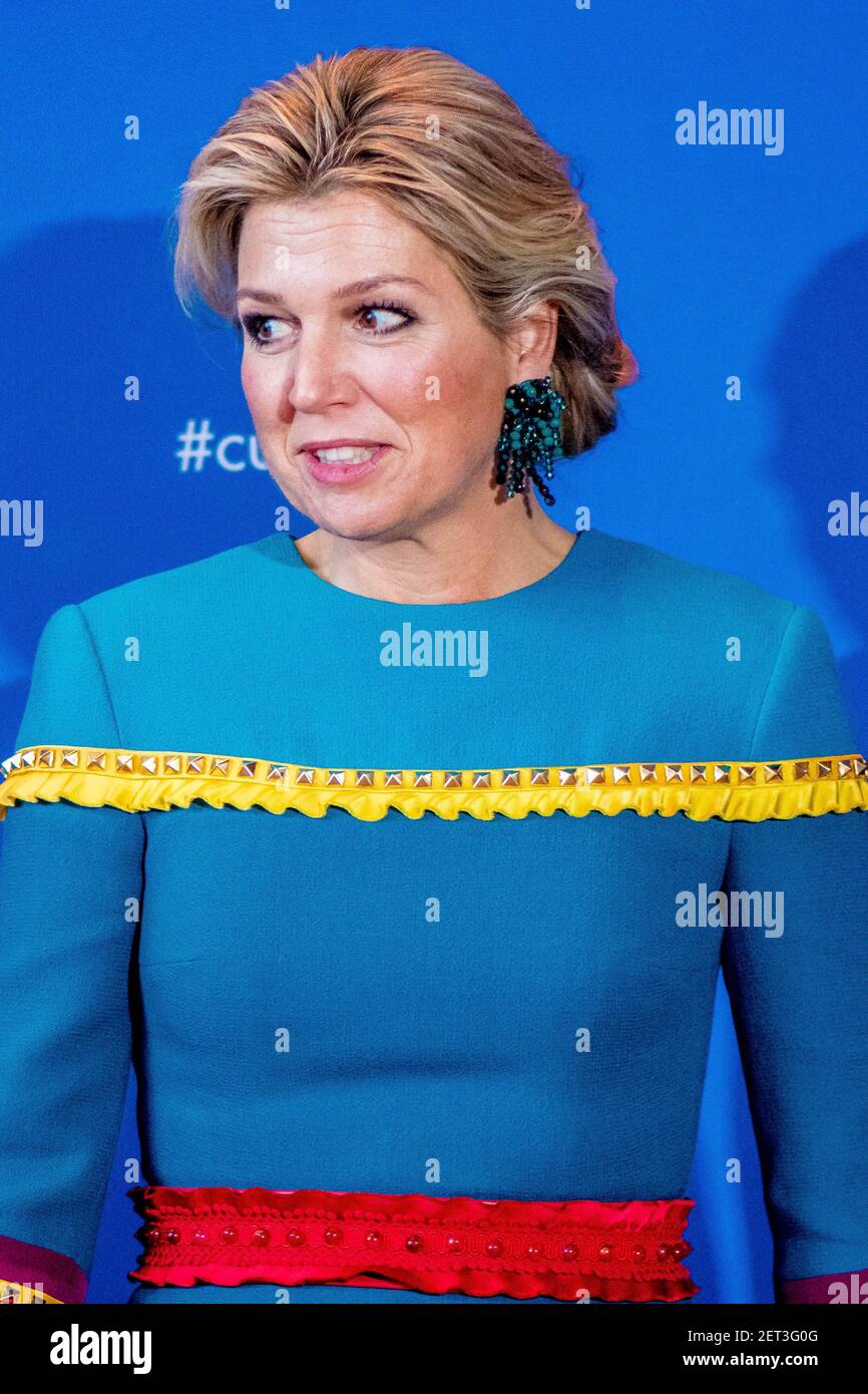 Queen Maxima at the presentation of the Prins Bernhard Cultuurfonds ...
