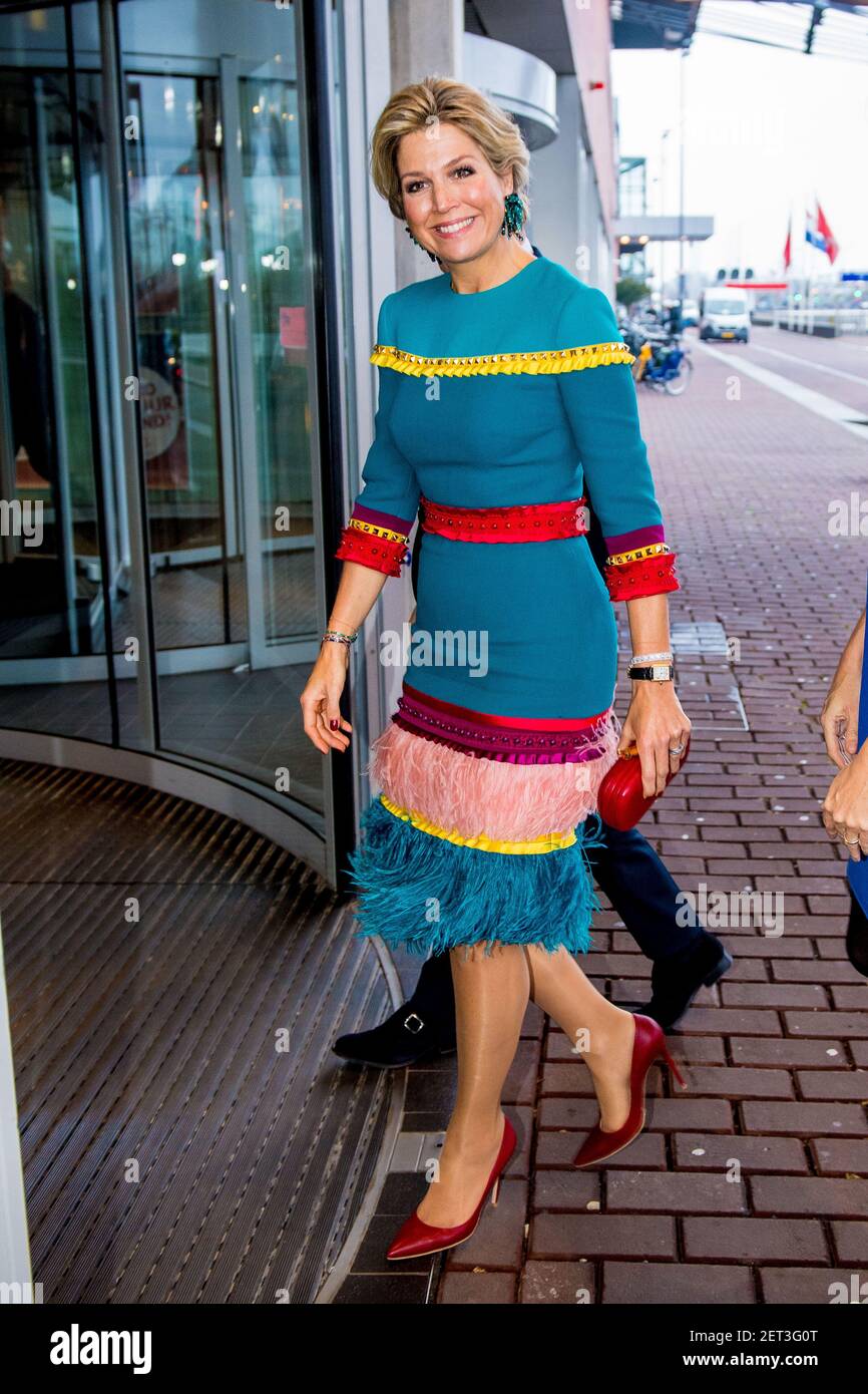 Queen Maxima at the presentation of the Prins Bernhard Cultuurfonds ...