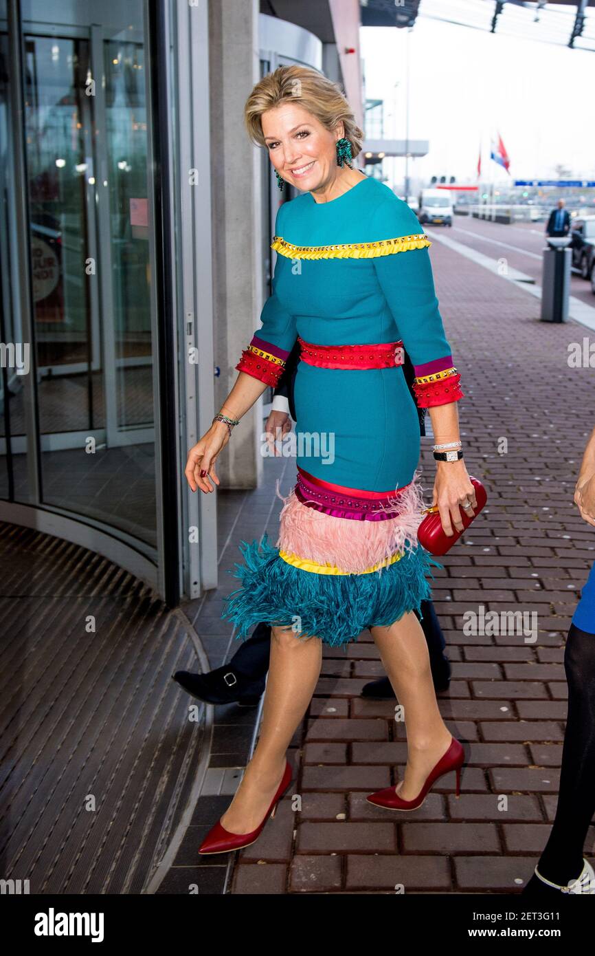 Queen Maxima at the presentation of the Prins Bernhard Cultuurfonds ...