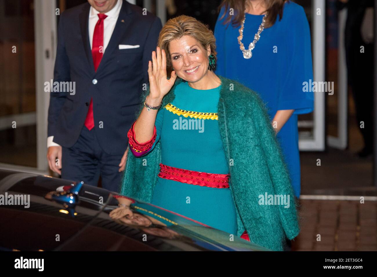 Queen Maxima at the presentation of the Prins Bernhard Cultuurfonds ...
