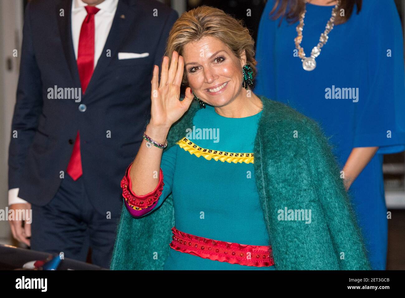 Queen Maxima at the presentation of the Prins Bernhard Cultuurfonds ...
