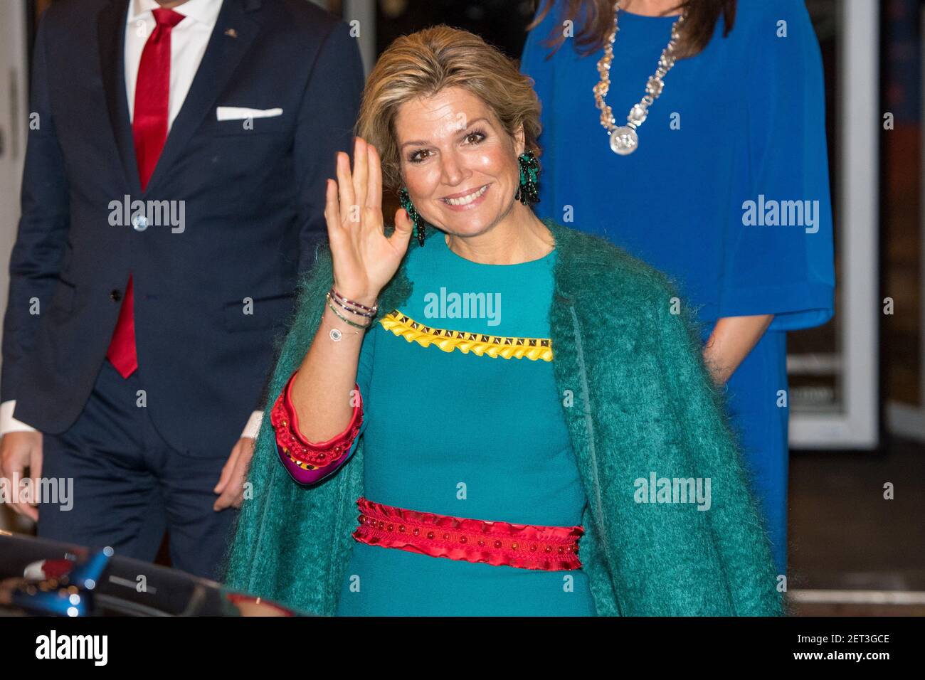 Queen Maxima at the presentation of the Prins Bernhard Cultuurfonds ...
