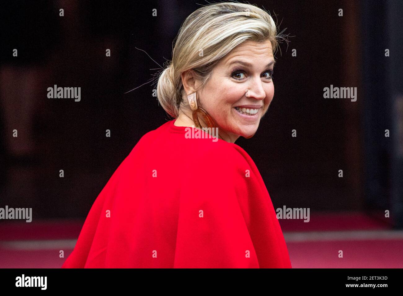 Queen Maxima During The Presentation Of The Erasmus Prize In The Royal ...