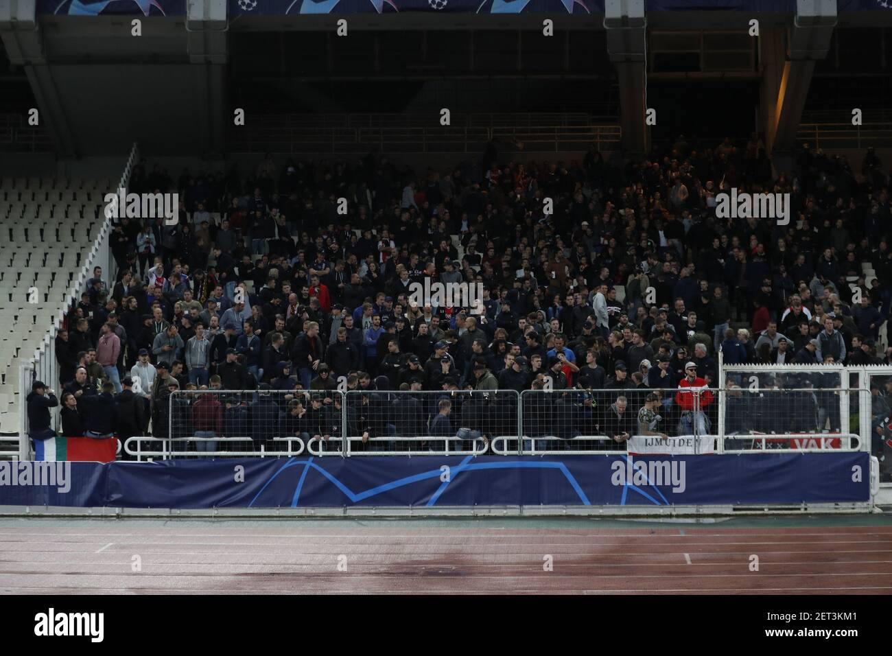 ATHENS, Olympic Stadium, AEK Athens FC - Ajax , football, Champions League,  season 2018-2019, 27-11-2018, during the game AEK Athens - Ajax (Photo by  Pro Shots/Sipa USA Stock Photo - Alamy
