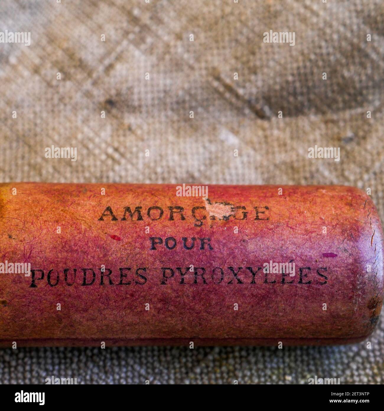 Vintage shotgun cartridge, France Stock Photo Alamy