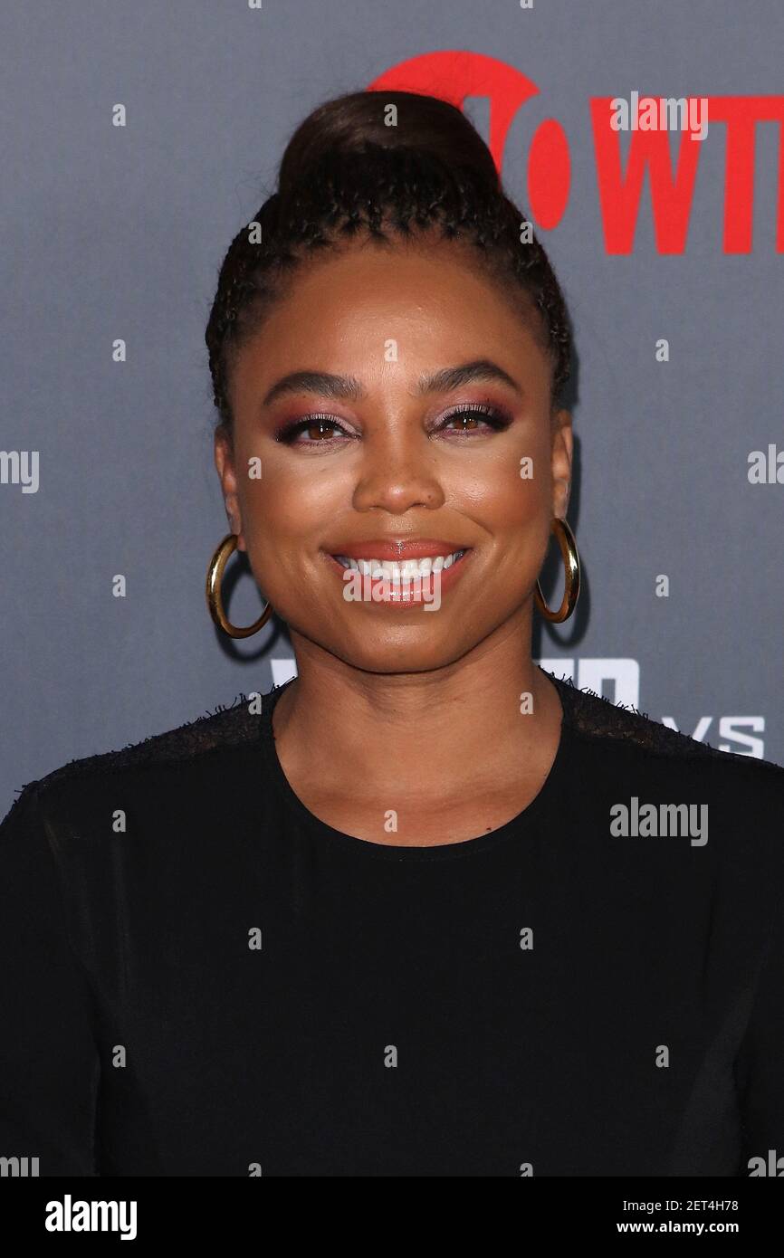 Jemele Hill attends the Showtime PPV Heavyweight Championship of the