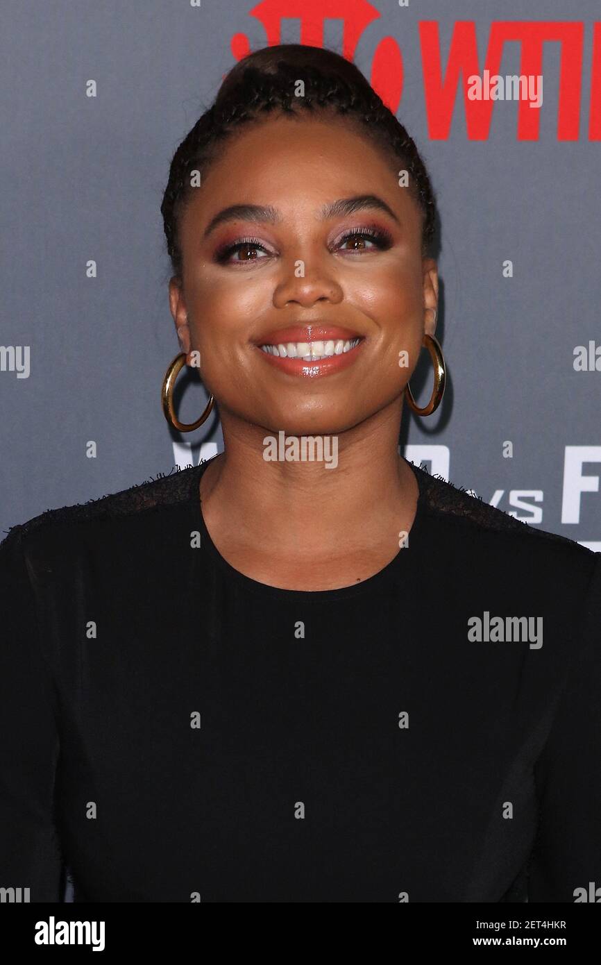 Jemele Hill attends the Showtime PPV Heavyweight Championship of the