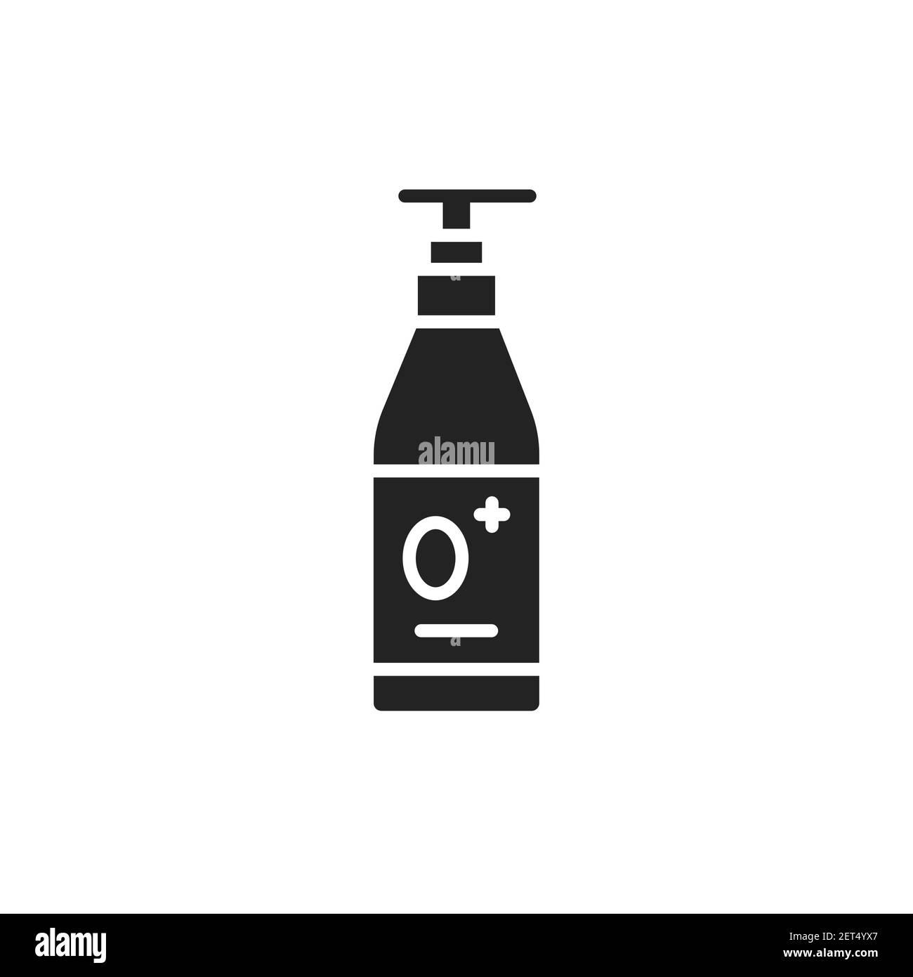 Baby detergent color line icon. Isolated vector element. Stock Vector