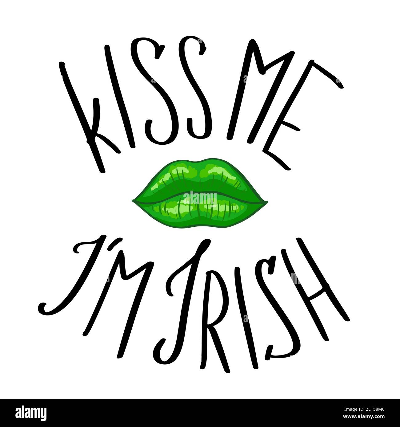 Kiss Me Im Irish Wallpaper