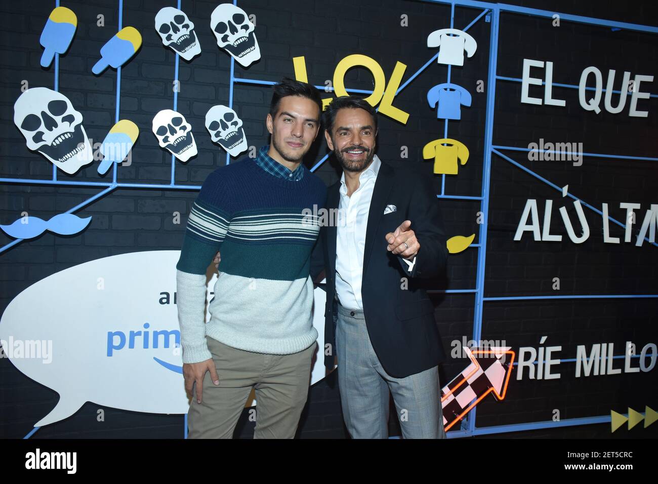 Actor Eugenio Derbez attends at 'LOL: Last One Laughing' by  prime  Video red carpet at Tanganica 67 Forum on December 04, 2018 in Mexico City,  Mexico (Photo by Carlos Tischler/Sipa USA