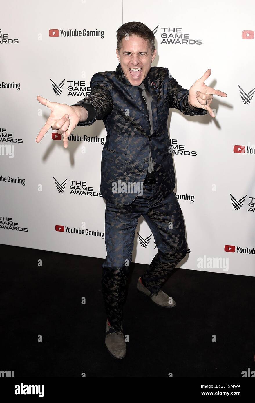 LOS ANGELES - DECEMBER 6: Yuri Lowenthal attends the 2018 Game Awards