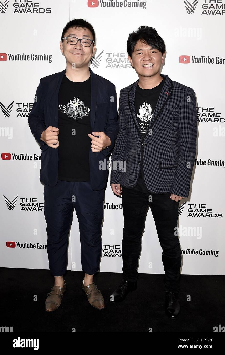 LOS ANGELES DECEMBER 6 Ryozo Tsujimoto and Yuya Tokuda (L) attend