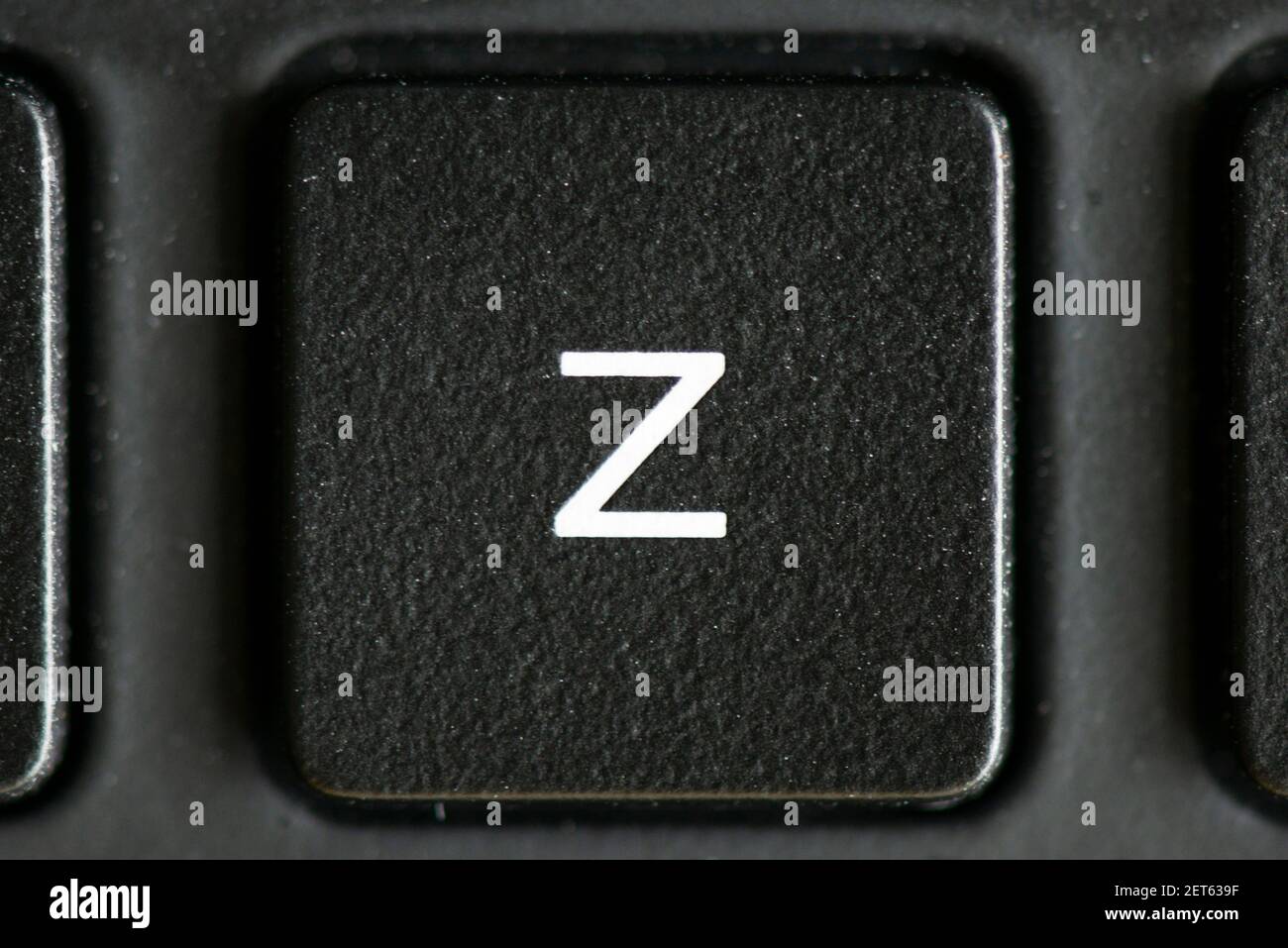 Z key on a laptop keyboard Stock Photo Alamy